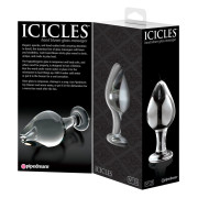 Icicles No 25 Glas Buttplug Tyk