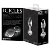 Icicles No 44 Lille Begynder Glas Buttplug