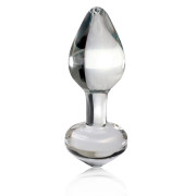 Icicles No 44 Lille Begynder Glas Buttplug