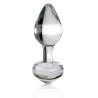 Icicles No 44 Lille Begynder Glas Buttplug