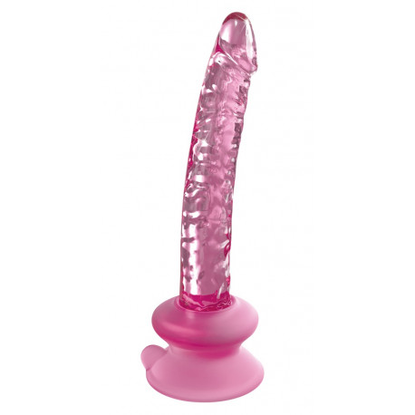 Icicles No 86 Glas Dildo med Sugekopfod