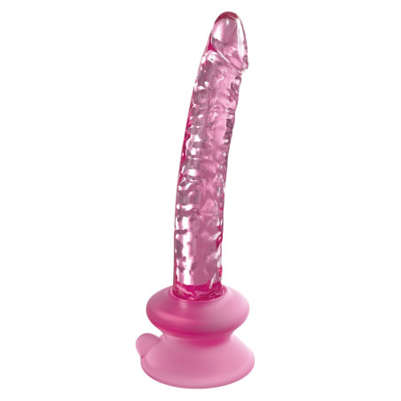 Icicles No 86 Glas Dildo med Sugekopfod