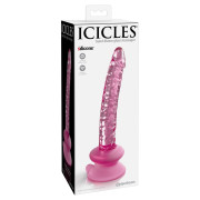 Icicles No 86 Glas Dildo med Sugekopfod