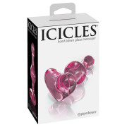 Icicles No 75 Hjerte Glas Buttplug
