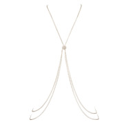 Cottelli Kropskæde med Rhinsten