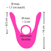 Couples Choice Fjernbetjent Multi Par Vibrator