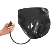 Late X Latex Trusse med Oppustelige Dildoer