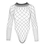 NO:XQSE Bodystocking med Store Masker og Ærmer