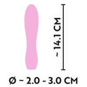 Cuties mini Vibrator med Riller