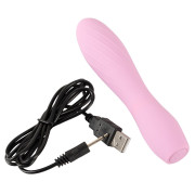 Cuties mini Vibrator med Riller