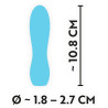 Cuties Opladelig Silikone Mini Vibrator