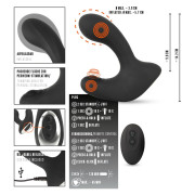 Rebel Opladelig Fjernbetjent Prostata Vibrator