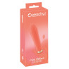 Peachy Opladelig Mini Vibrator med Riller