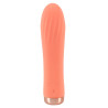 Peachy Opladelig Mini Vibrator med Riller
