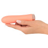 Peachy Opladelig Mini Vibrator med Riller