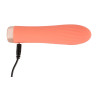 Peachy Opladelig Mini Vibrator med Riller