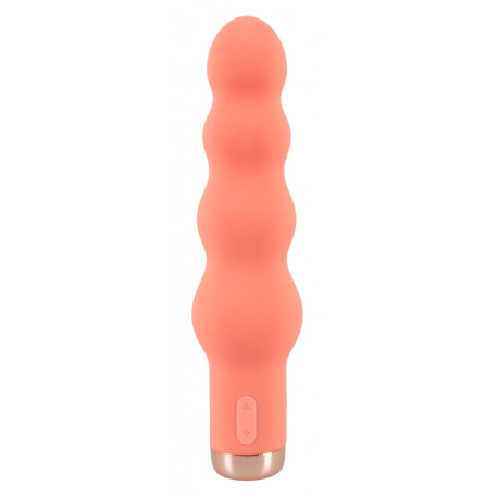 Peachy Opladelig Mini Vibrator med Kugler