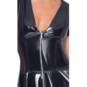 Black Level Lakkjole med Flagrende Nederdel