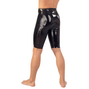 Late X Latex Lange Shorts med Penis Sleeve