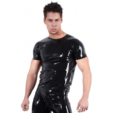 Late X Latex T-Shirt Mænd