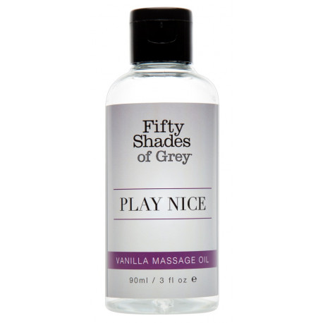 Fifty Shades Of Grey Play Nice Vanilje Massage Olie