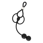 Rebel Triple Ball and Cock Ring med Anal Kugler