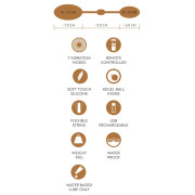 GoGasm Pussy and Ass Balls Fjernbetjent Vibrator