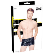 Black Level Lak Pants med Lynlås