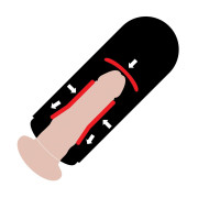 PDX Elite Vibrerende Mega Milker Masturbator