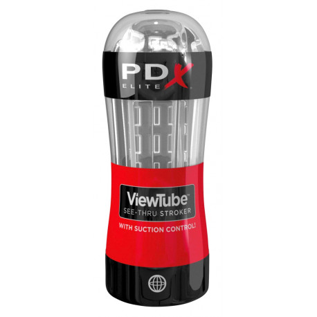 PDX ViewTube See-Thru Stroker Onani Sleeve