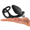 Rocks-Off RO-ZEN Penisring med Anal Vibrator