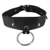 Zado Læder Halsbånd med O-Ring