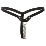 Fetish Collection Åben G-streng Med Kæder