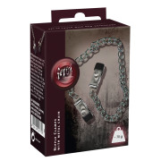 Fetish Collection BrystKæde med Brede Klemmer