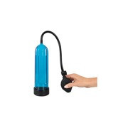 Sweet Smile Cool Blue Penis Pumpe med Måleskema