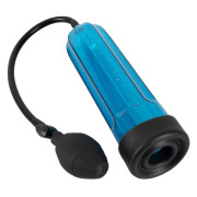 Sweet Smile Cool Blue Penis Pumpe med Måleskema