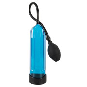 Sweet Smile Cool Blue Penis Pumpe med Måleskema