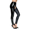 Black Level Lak Leggings med Stretch