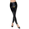 Black Level Lak Leggings med Stretch