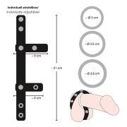 Sextreme Læderrem med Penisring
