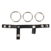 Sextreme Læderrem med Penisring