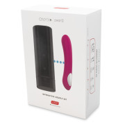 Kiiroo Interactive Couple Set Onyx+ Masturbator og Pearl 2 Vibrator
