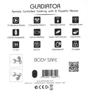 Adrien Lastic Gladiator Fjernbetjent Penisring