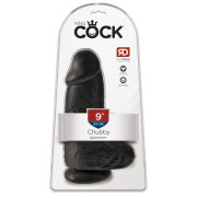 King Cock Chubby Sugekop Dildo med Testikler