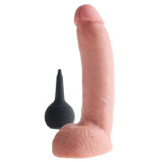 King Cock Sprøjte Dildo med Testikler