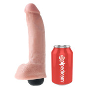 King Cock Sprøjte Dildo med Testikler