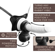 King Cock Elite The Crown Jewels Vibrerende Svingende Kugler