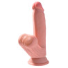 King Cock Plus Triple Density Swinging Balls Dildo