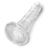 King Cock Clear Dildo med Sugekop