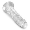 King Cock Clear Dildo med Sugekop